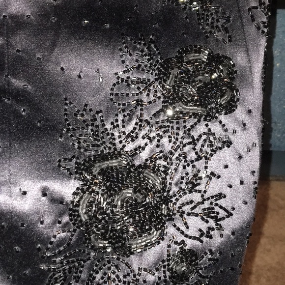 Arden B luxe beaded silk blend evening jacket WOW - Picture 3 of 10